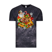 Cloud Black christmas cassette tapes Vintage Tee - Zillion Design Studio