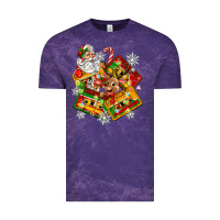 Cloud Purple christmas cassette tapes Vintage Tee - Zillion Design Studio