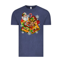 Vintage Denim christmas cassette tapes Vintage Tee - Zillion Design Studio