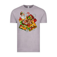 Vintage Zinc christmas cassette tapes Vintage Tee - Zillion Design Studio