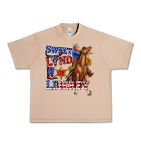 Burro western sweet land of liberty 4th july billie wilder Urban Heavy Tee - texasbilliewilder