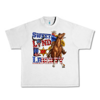 Lunar Rock western sweet land of liberty 4th july billie wilder Urban Heavy Tee - texasbilliewilder