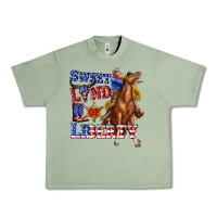 Western Sweet Land Of Liberty 4th July Billie Wilder Urban Heavy Tee | Teevron