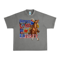 Tornado western sweet land of liberty 4th july billie wilder Urban Heavy Tee - texasbilliewilder