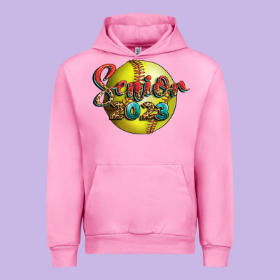Softball Senior 2023 Urban Hoodie Designed By Bundleandbundleshop