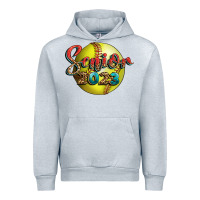 Heather Grey softball senior 2023 Urban Hoodie - BundleAndBundleShop
