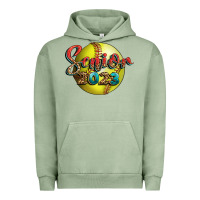 Pigment Oil Green softball senior 2023 Urban Hoodie - BundleAndBundleShop