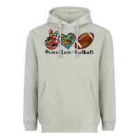 Moon Dust peace love football Heavyweight Hoodie - Artiststas