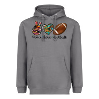 Storm peace love football Heavyweight Hoodie - Artiststas