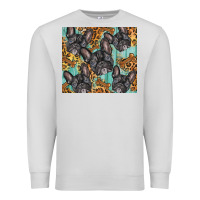 Dove Grey french bulldog Premium Sweatshirt - BarkalooDesign