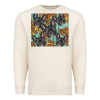 Sandshell french bulldog Premium Sweatshirt - BarkalooDesign