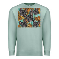Seafoam french bulldog Premium Sweatshirt - BarkalooDesign