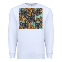 White french bulldog Premium Sweatshirt - BarkalooDesign