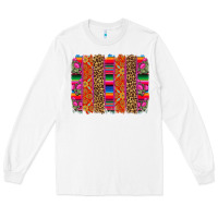 White mexico brushstrokes Long Sleeve Tee - CTS Tumbler Store