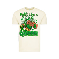 Vintage Arctic green ribbon liver cancer afro girl sneakers Vintage Tee - RanaPortraitStore