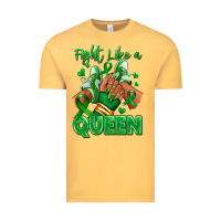 Vintage Mustard green ribbon liver cancer afro girl sneakers Vintage Tee - RanaPortraitStore