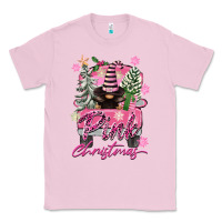 Bubblegum Pink Pink Christmas Truck Gnome Classic Tee - FaDigitalArtStudio