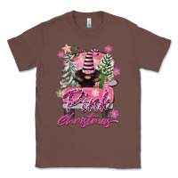 Chestnut Pink Christmas Truck Gnome Classic Tee - FaDigitalArtStudio