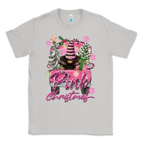 Moon Dust Pink Christmas Truck Gnome Classic Tee - FaDigitalArtStudio