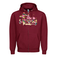 Burgundy she is strong proverbs 31 25 Zipper Hoodie - JahusDesignShop
