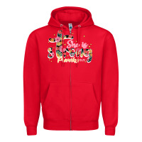 Red she is strong proverbs 31 25 Zipper Hoodie - JahusDesignShop