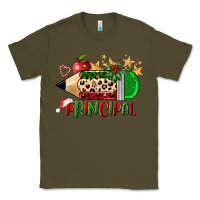 Army Green christmas principal pencil Classic Tee - FaDigitalArtStudio