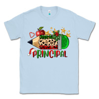 Dusty Blue christmas principal pencil Classic Tee - FaDigitalArtStudio