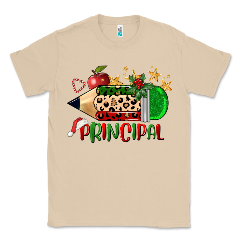 Christmas Principal Pencil Classic Tee by FaDigitalArtStudio | Teevron