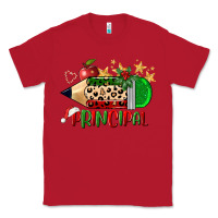 Red christmas principal pencil Classic Tee - FaDigitalArtStudio