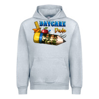 Heather Grey daycare dude Urban Hoodie - BundleAndBundleShop