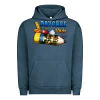 Pigment Midnight Navy daycare dude Urban Hoodie - BundleAndBundleShop
