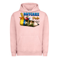 Pigment Salmon daycare dude Urban Hoodie - BundleAndBundleShop