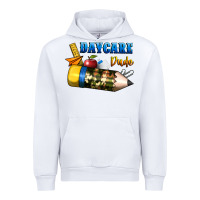 White daycare dude Urban Hoodie - BundleAndBundleShop