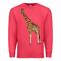Cardinal giraffe Premium Sweatshirt - LillyAllenDesigns