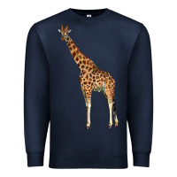 Navy giraffe Premium Sweatshirt - LillyAllenDesigns
