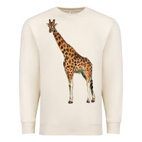Sandshell giraffe Premium Sweatshirt - LillyAllenDesigns