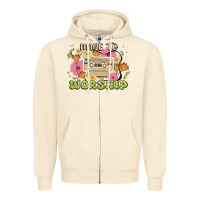 Sandshell made to worship Zipper Hoodie - JahusDesignShop