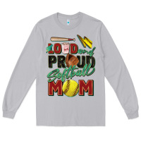 Moon Dust loud and proud softball mom Long Sleeve Tee - Zillion Design Studio