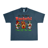 Midnight Navy it's the most wonderful time of the year Urban Heavy Tee - BarkalooDesign