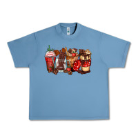 Pebble Blue hot chocolate coffee cups Urban Heavy Tee - Zillion Design Studio