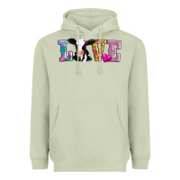 Matcha love with cow Heavyweight Hoodie - AdoDesignShop