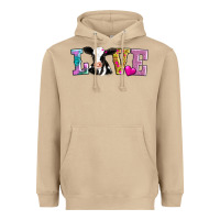Mushroom love with cow Heavyweight Hoodie - AdoDesignShop