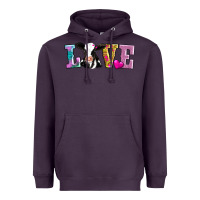 Plum love with cow Heavyweight Hoodie - AdoDesignShop