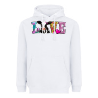 White love with cow Heavyweight Hoodie - AdoDesignShop