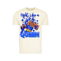 Vintage Arctic fight like a queen navy blue colon cancer afro gir Vintage Tee - RanaPortraitStore