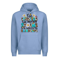 Colony Blue ive survived too many storms to be bothered by rai Premium Hoodie - NancyCooperArtShop