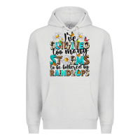Dove Grey ive survived too many storms to be bothered by rai Premium Hoodie - NancyCooperArtShop