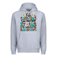 Heather Grey ive survived too many storms to be bothered by rai Premium Hoodie - NancyCooperArtShop