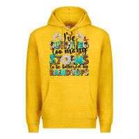 Lemon ive survived too many storms to be bothered by rai Premium Hoodie - NancyCooperArtShop