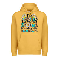 Mustard ive survived too many storms to be bothered by rai Premium Hoodie - NancyCooperArtShop